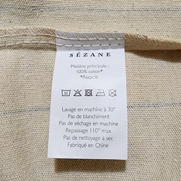 Sézane Bonjour Austin Amour Tour From Paris Tote Bag Stripe - Picture 8 of 8